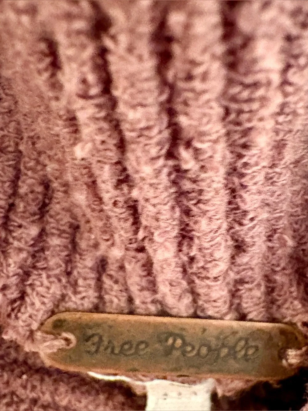 Free People Ottoman Slouchy Tunic Sweater in Nutmeg Taupe